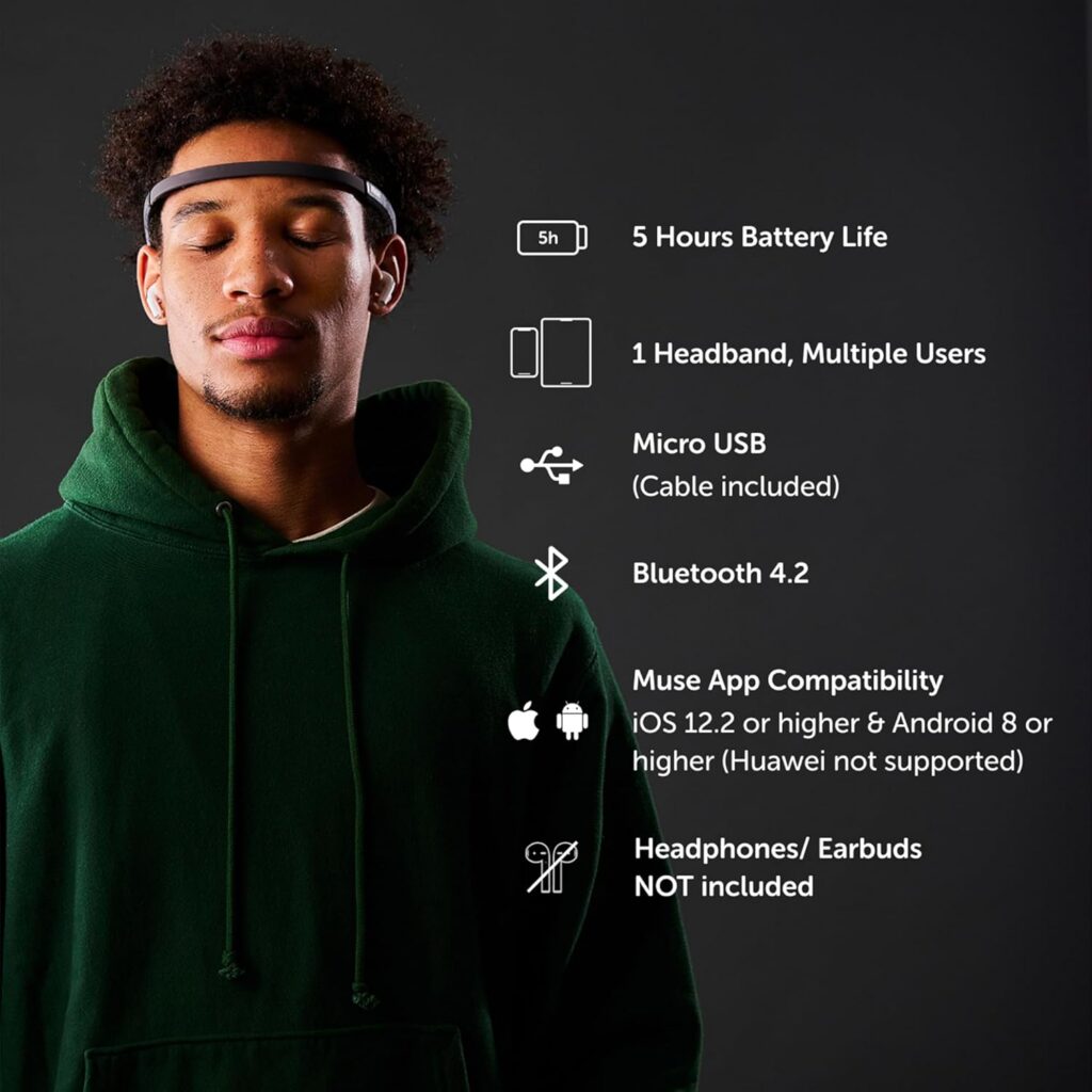 Muse 2 brain-sensing meditation device for stress relief