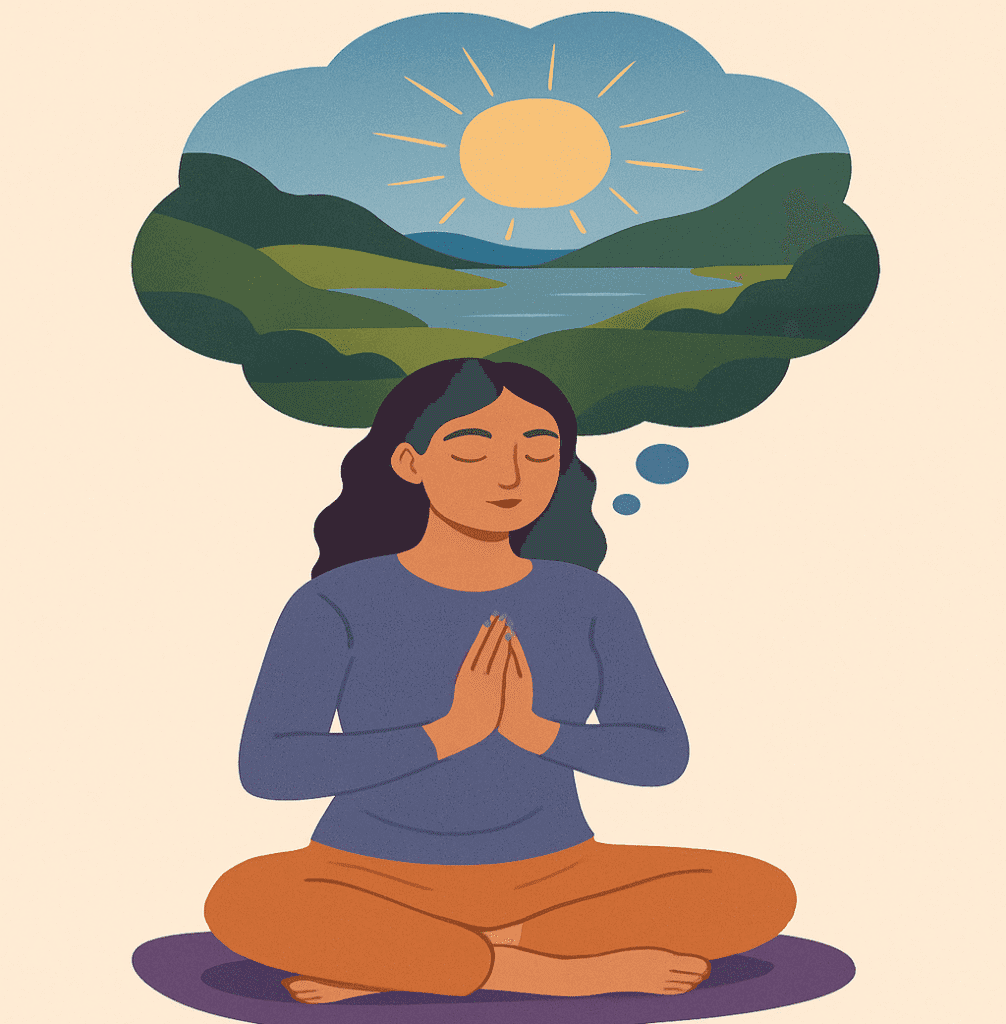 visualization practice in meditation techniques for sleep.”
Visualization practice in meditation techniques for sleep