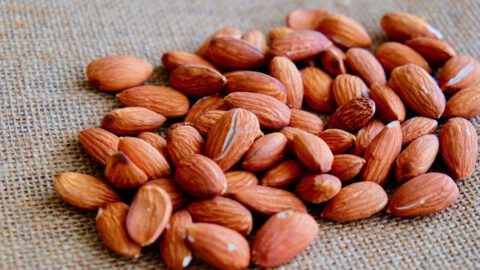 Almonds in a bowl - metabolism-boosting superfood snack